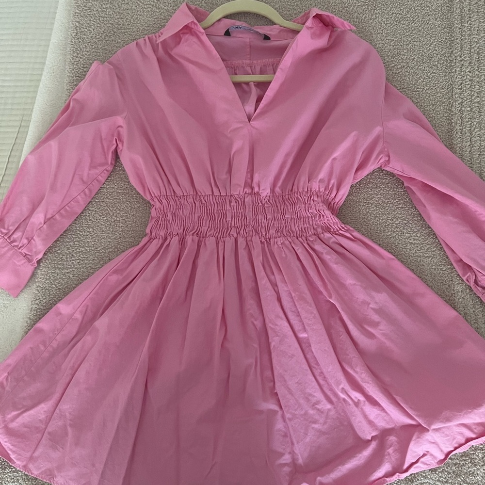 Zara pink dress